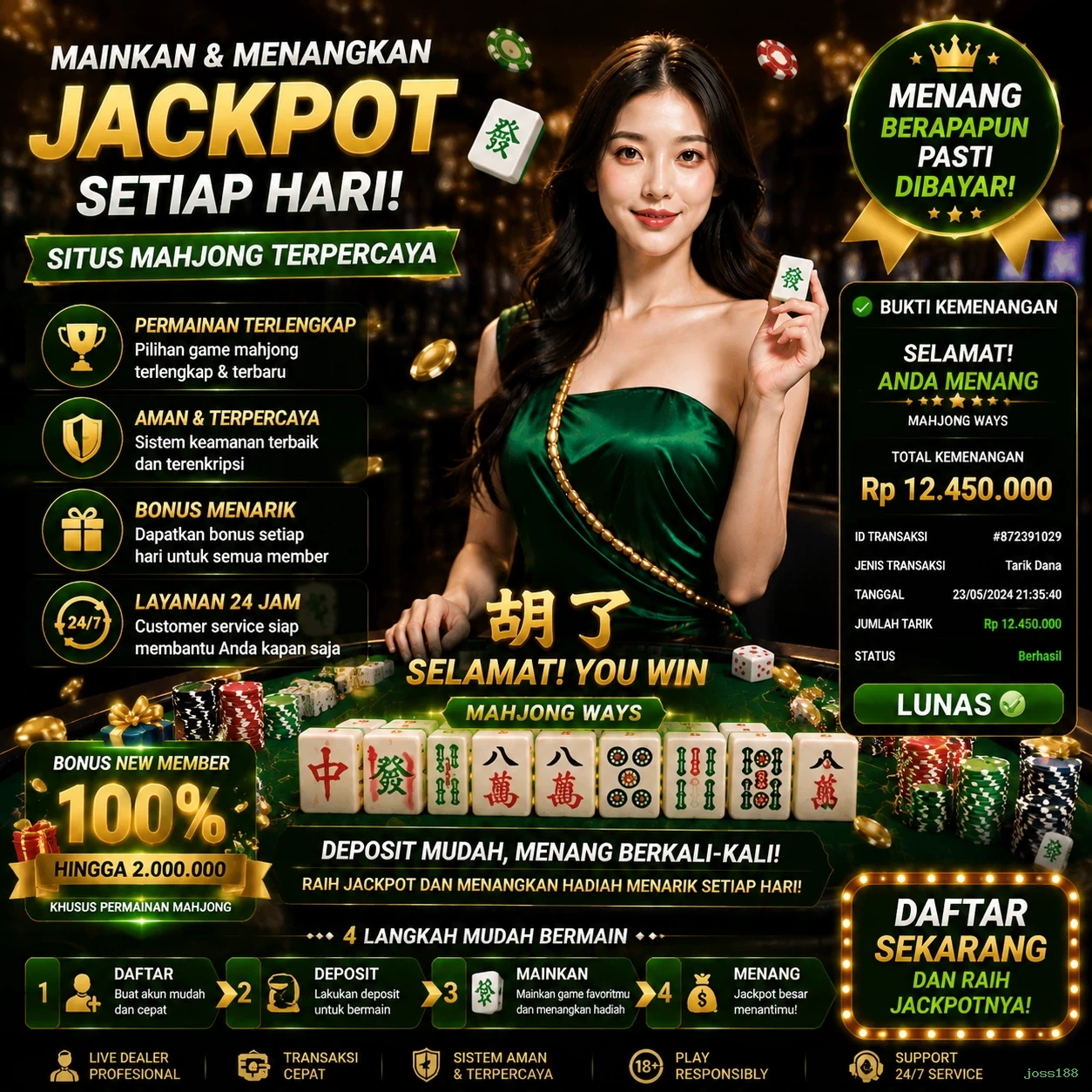 joss188: Temukan Kesenangan Bermain Game Arcade Kini Juga!