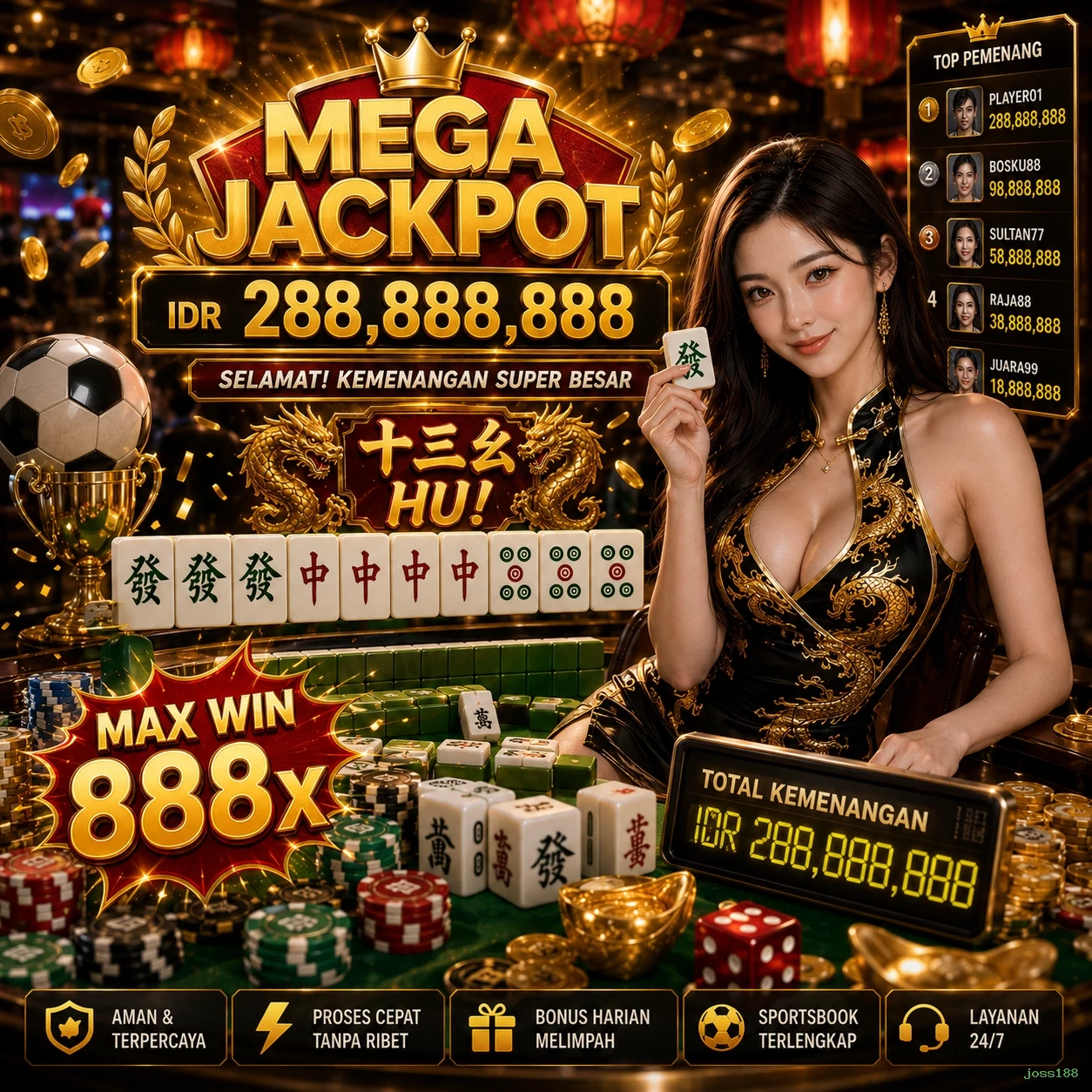 joss188 Memperkenalkan Permainan Slot yang Menarik